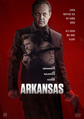ARKANSAS - DVD thriller nowość Liam Hemsworth