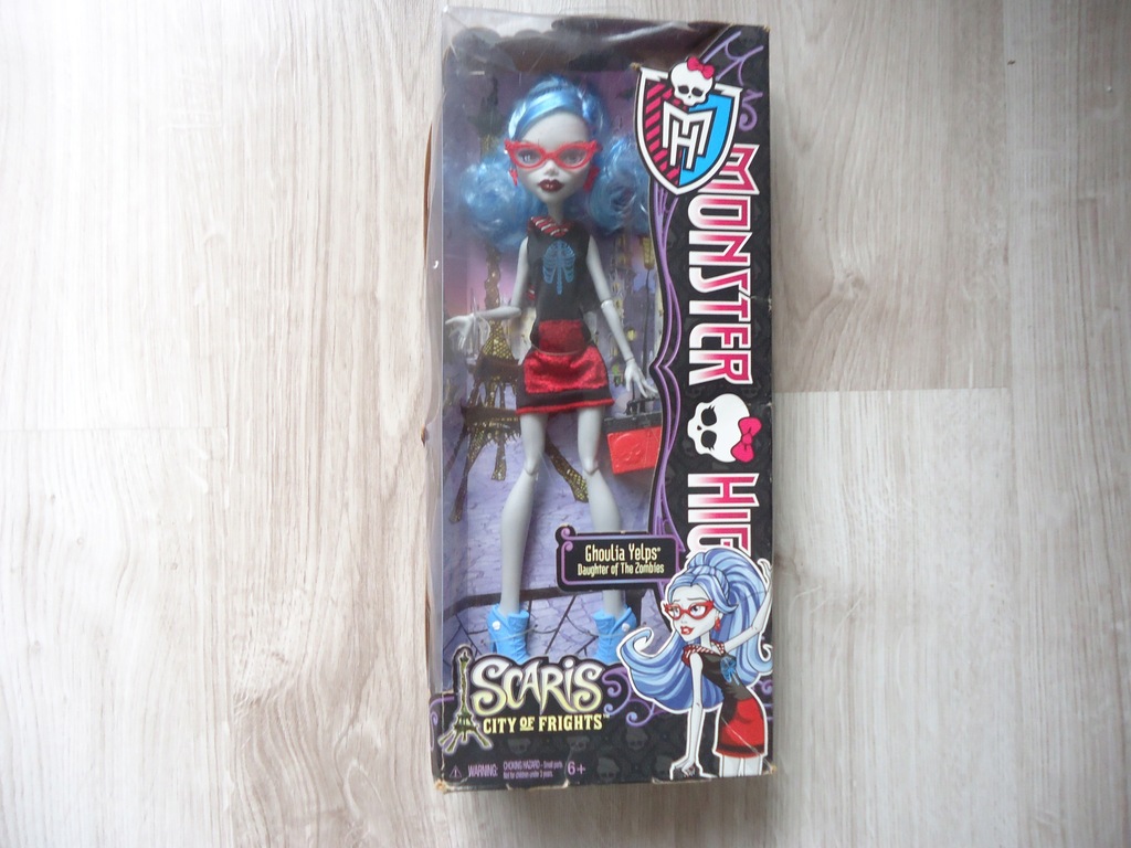 MONSTER HIGH GHOULIA YELPS seria SCARIS