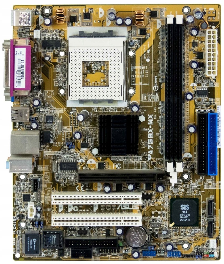 ASUS A7S8X-MX s462 DDR AGP PCI