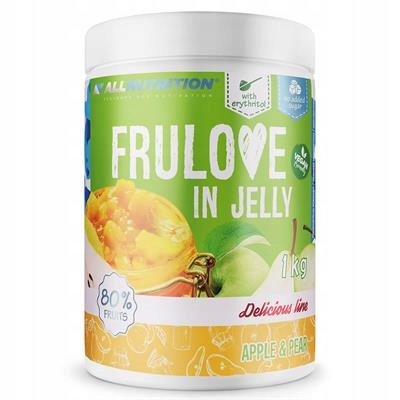 ALLNUTRITION FRULOVE IN JELLY 1000G 1KG DŻEM JABŁKO-GRUSZKA BEZ CUKRU FIT