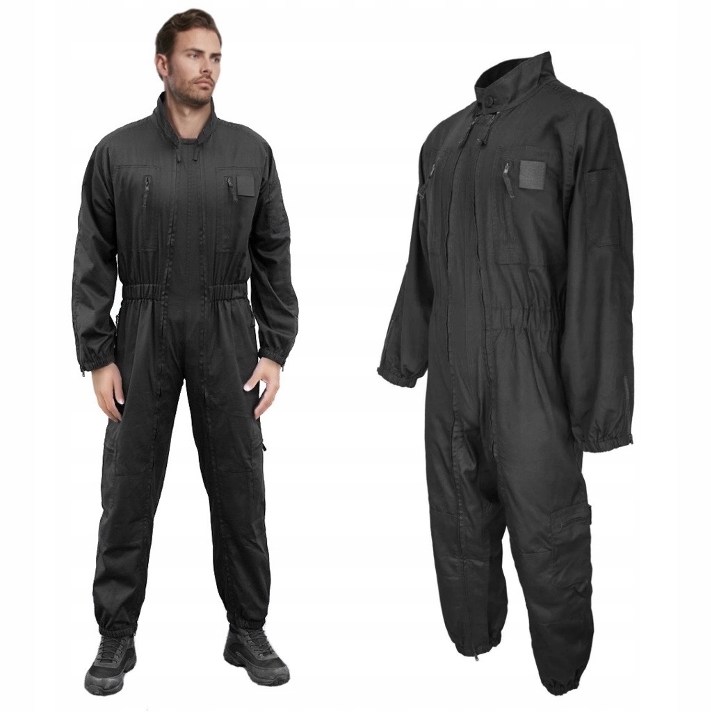 Kombinezon Taktyczny BRANDIT Flight Suit Czarny 3XL