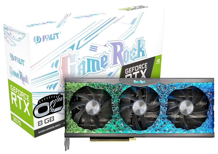 Karta graficzna Palit GeForce RTX 3070 GameRock OC 8 GB