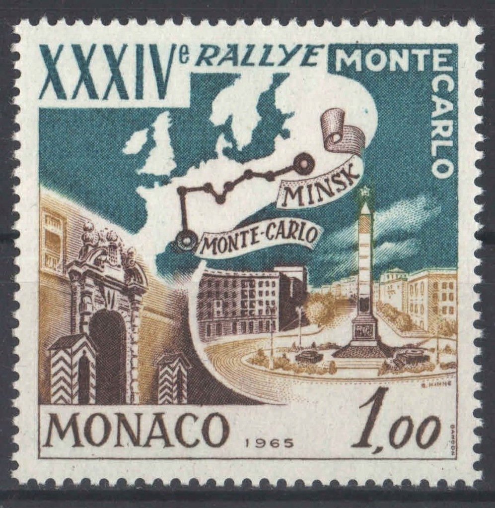 Monaco Mi. 0793-0793 czyste ** - sport