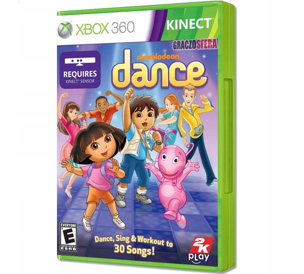 Nickelodeon Dance KINECT XBOX 360 9677413084 oficjalne archiwum Allegro