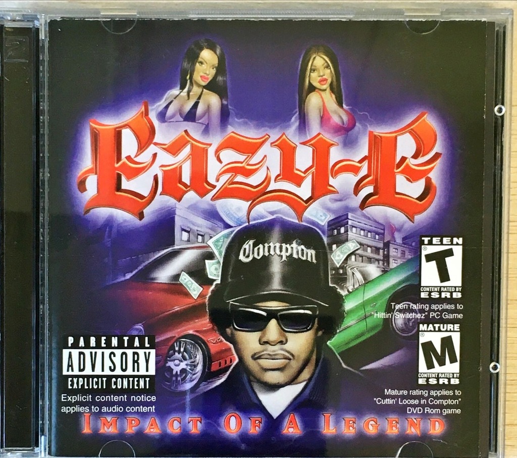 2CD EAZY-E IMPACT OF A LEGEND