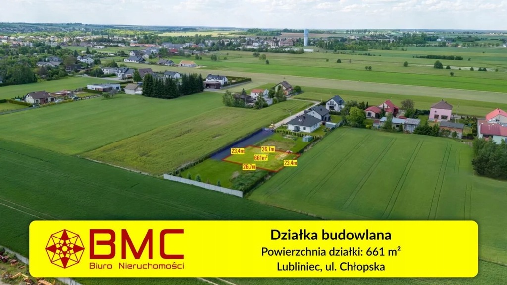 Działka, Lubliniec, Lubliniecki, 661 m²