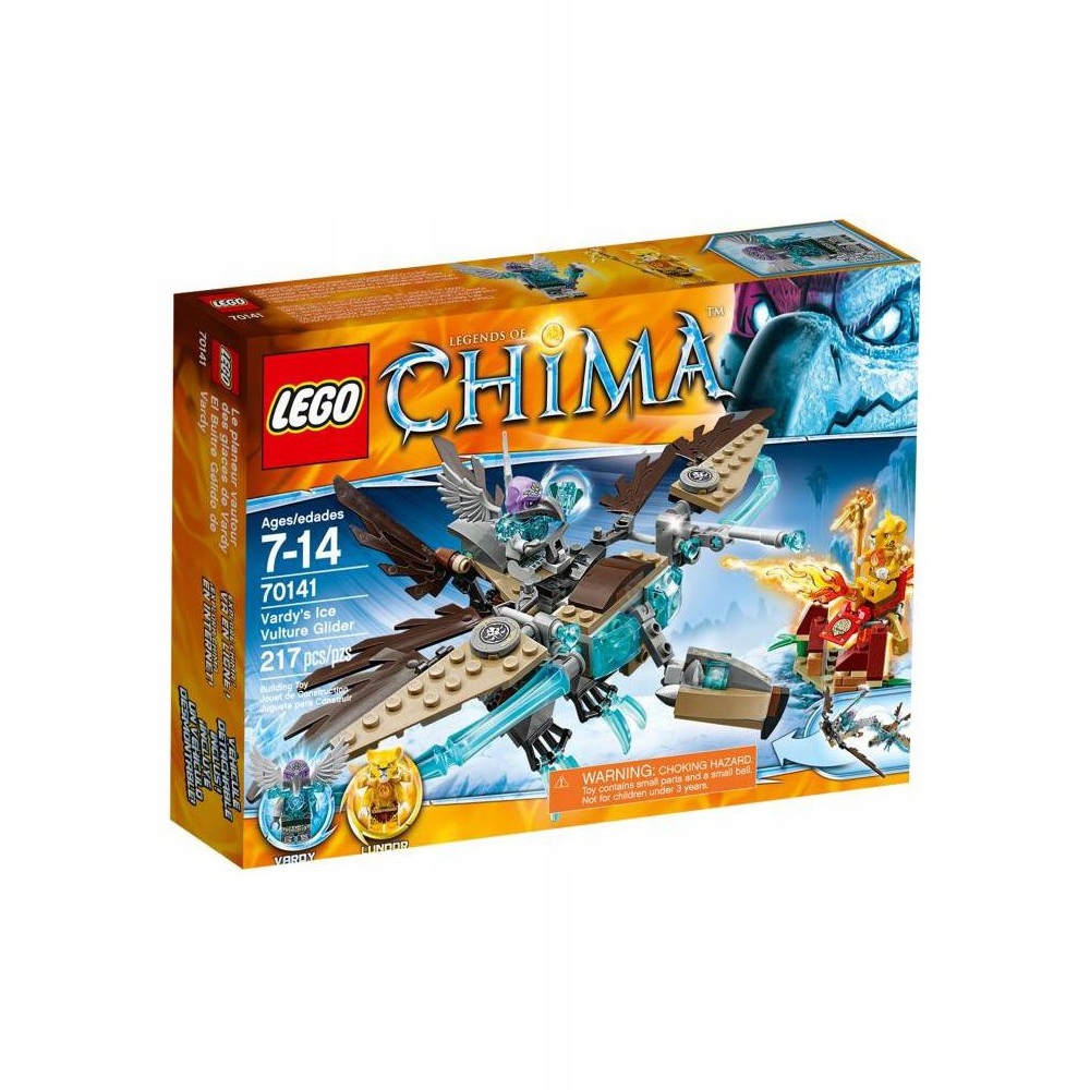 LEGO CHIMA SZYBOWIEC LODOWY VARDYA 70141- SKLEP
