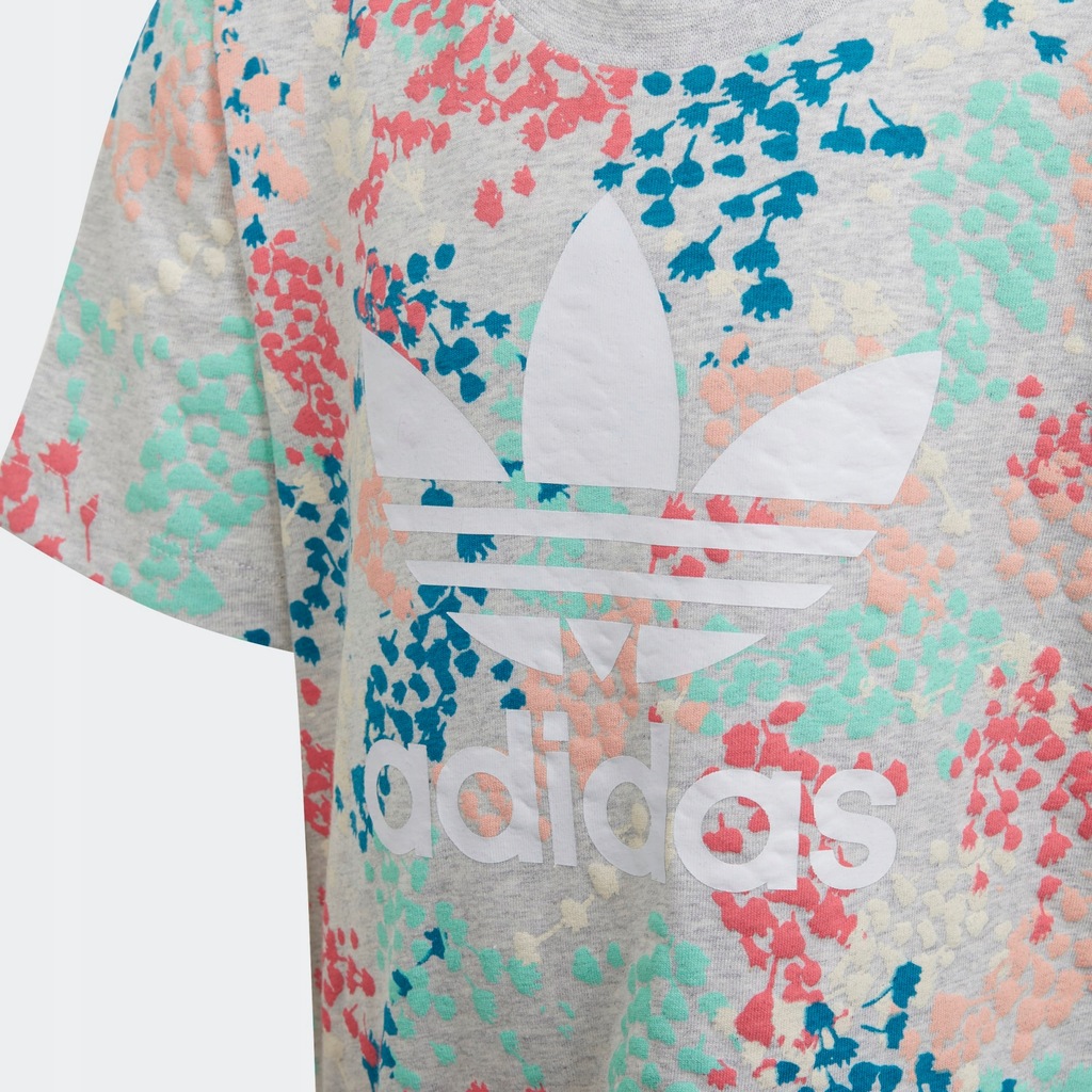 Koszulka i legginsy zestaw dziecięcy Adidas Wielok