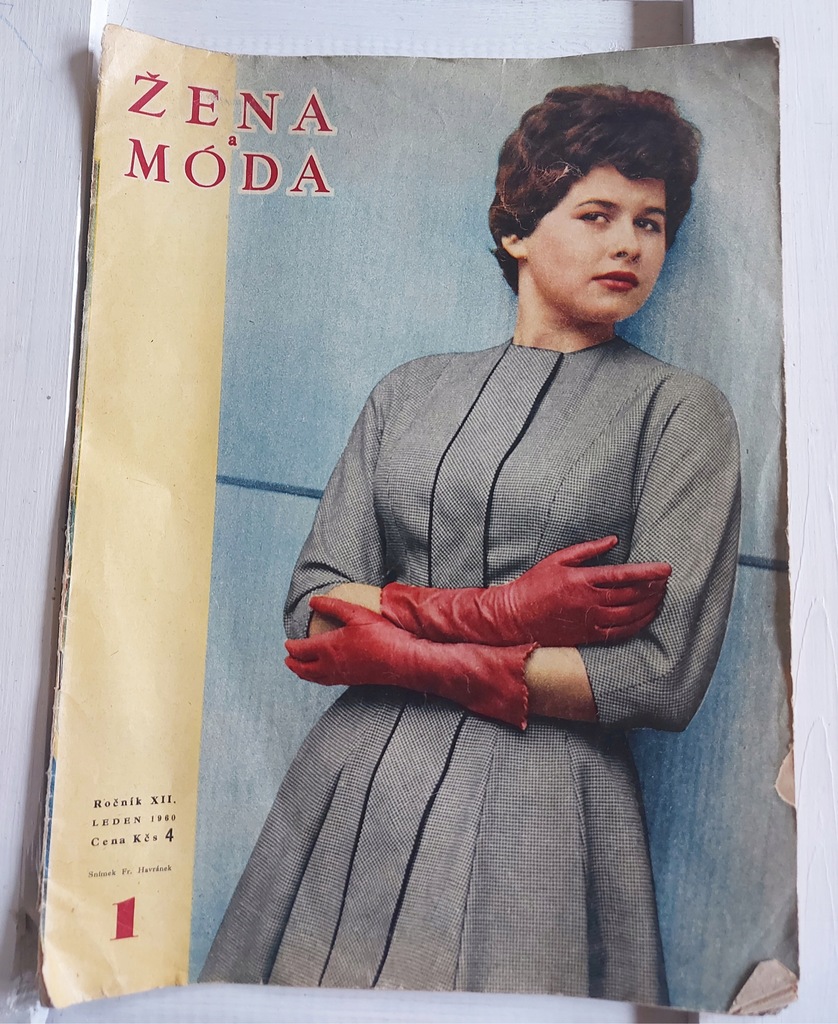 Zena Moda czeska gazeta modowa 1960 rok