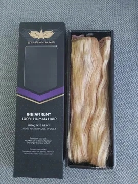 Doczepiane włosy Star My Hair Indian Remy 40-45 cm