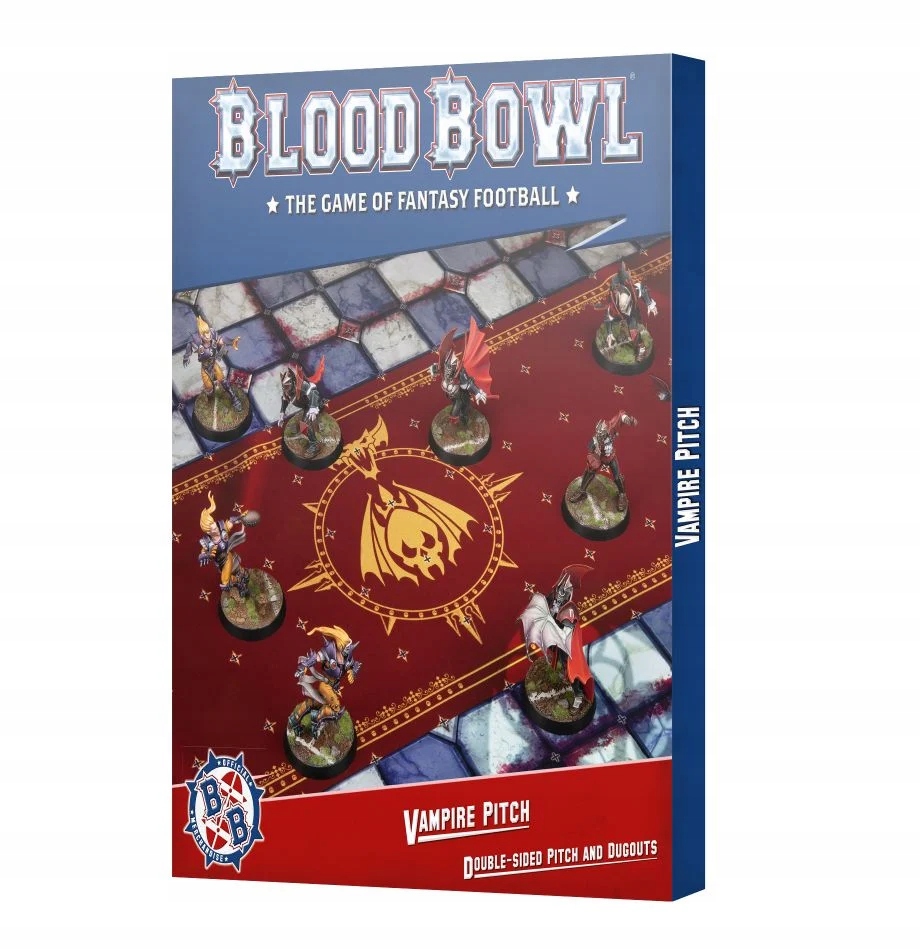 Blood Bowl: Vampire Pitch - Double-sided Pitch and Dugouts