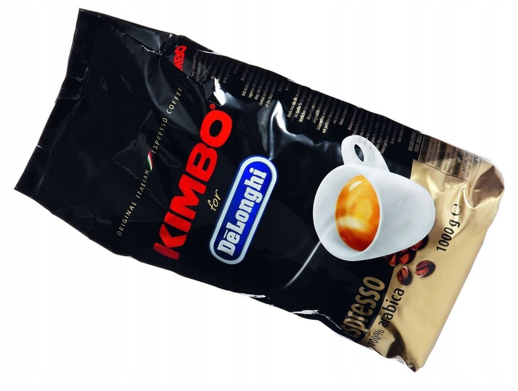 KAWA Kimbo De Longhi 100% Arabica DE'LONGHI 1 kg