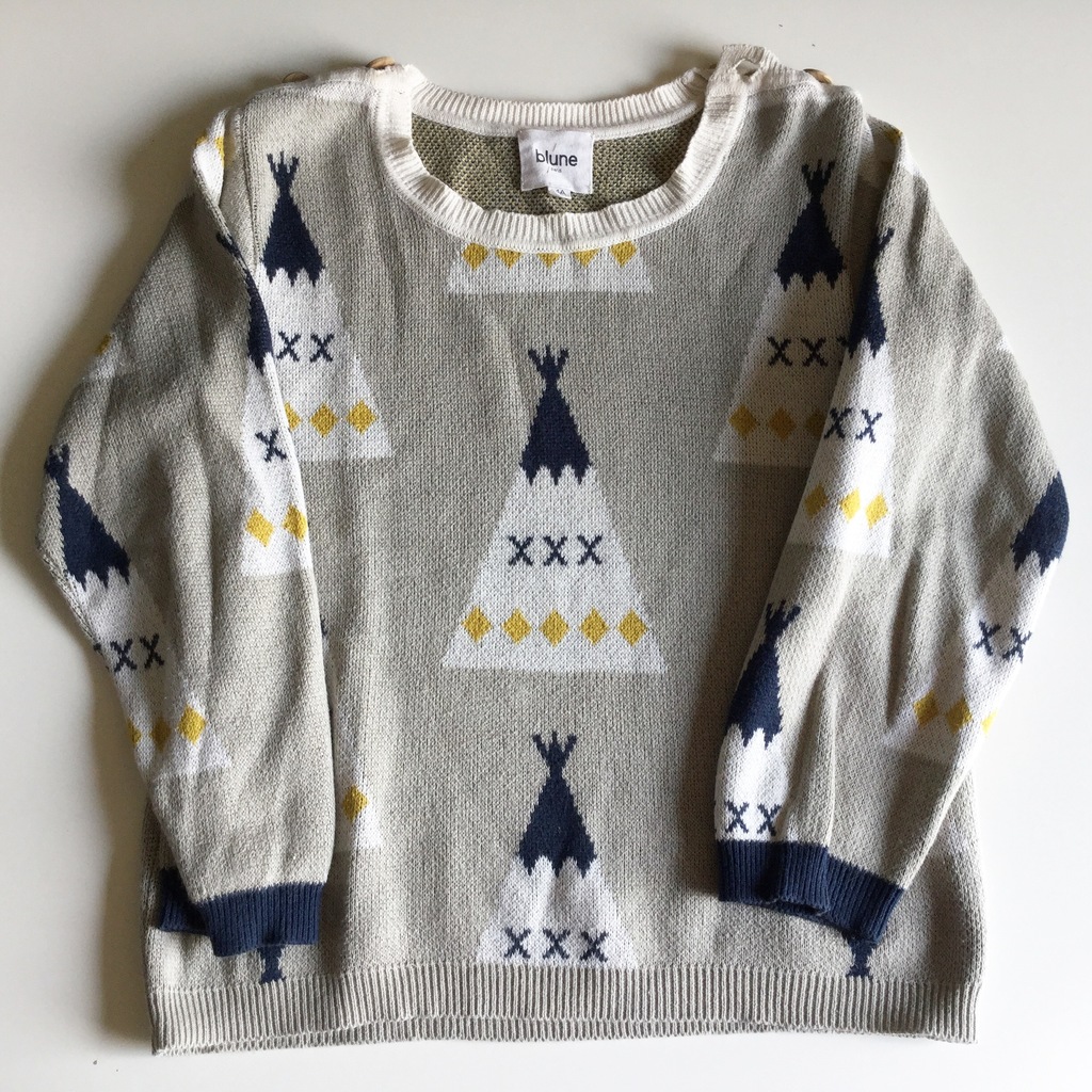 Sweter Blune Bobo Choses Zara wigwamy 104