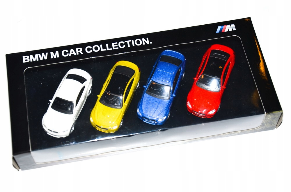 Miniatury BMW M Car Collection M2 M3 M4 M5 M6 M8