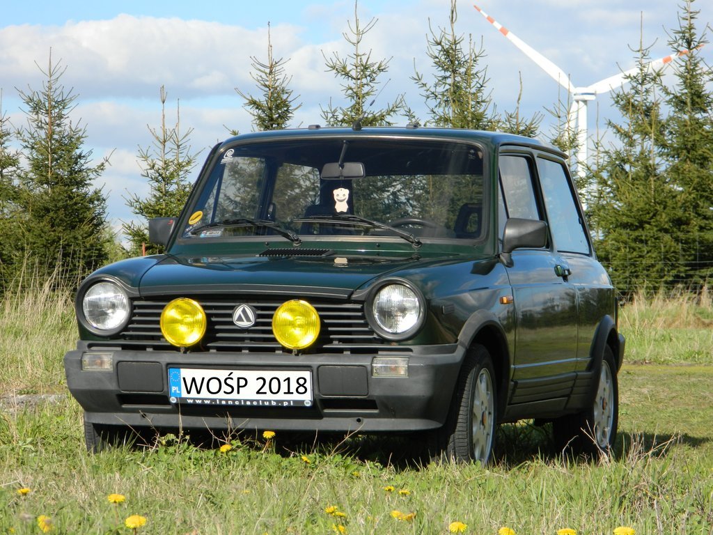 Przejażdżka Autobianchi A112 po Poj. Brodnickim