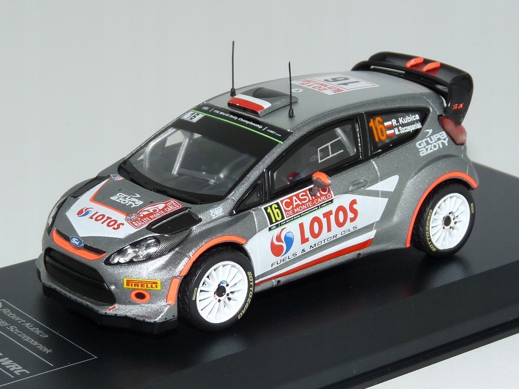 Ford Fiesta RS WRC #16 Kubica M.Carlo 15 1:43 IXO