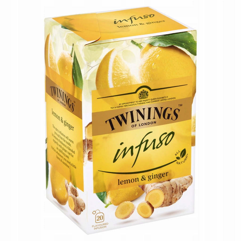 Herbata Twinings Infuso Lemon & Ginger 20x1,5g