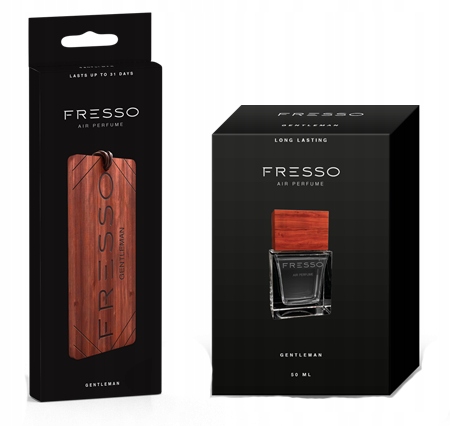 Fresso Gentleman - Perfumy 50ml + Zawieszka