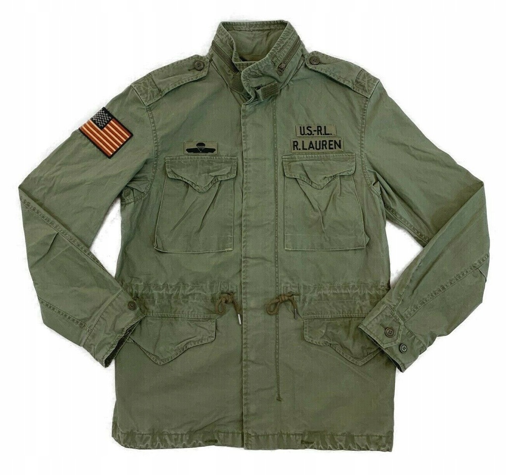 Polo Ralph Lauren US RL Military Army Jacket XL - 9496543986