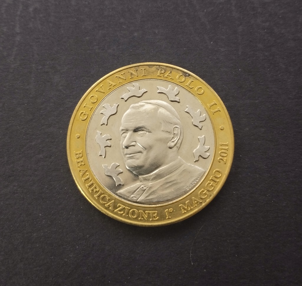 Medal pamiątkowy Beatyfikacja JPII