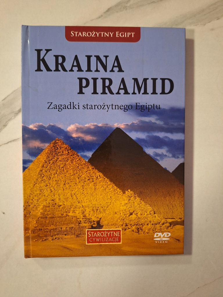 Film KRAINA PIRAMID zagadki starożytnego Egiptu płyta DVD