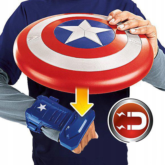 marvel captain america magnetic shield & gauntlet