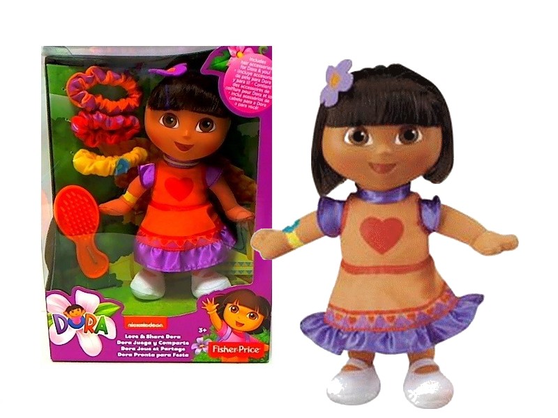 FISHER PRICE LALKA DORA + AKCESORIA L1062