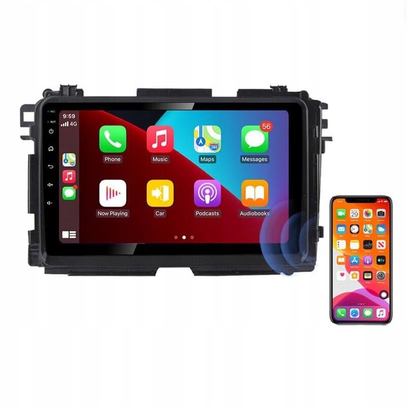 Honda XR-V HR-V HD WYWWIETLACZ, 2+32 Z CarPlay