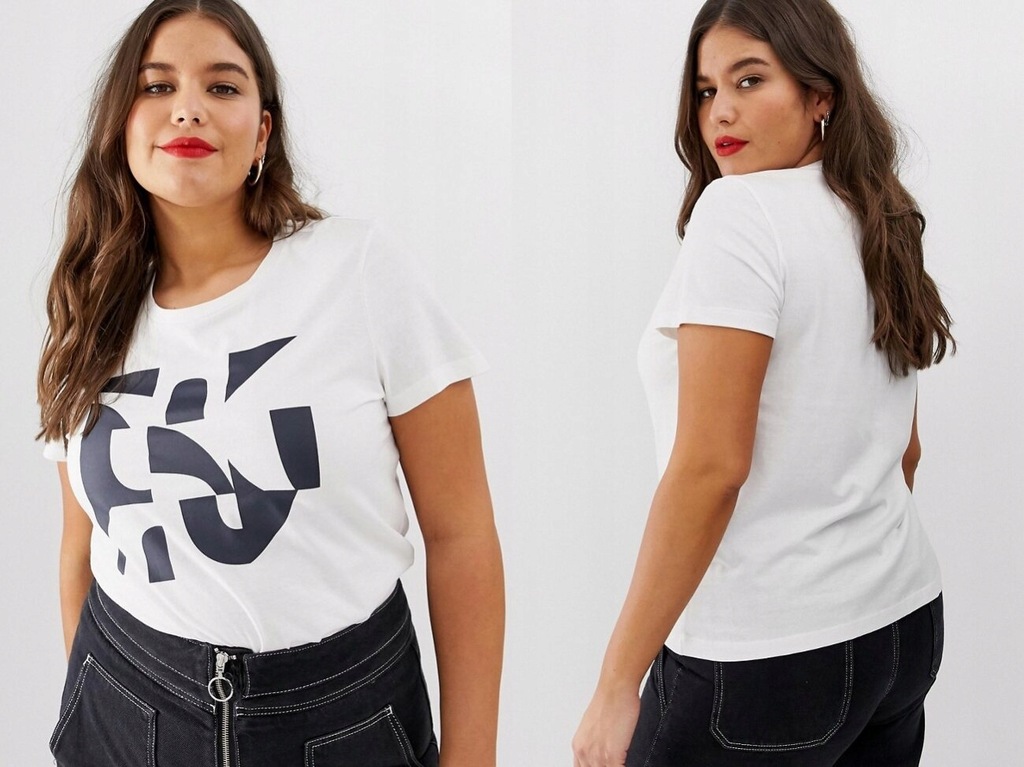 Vero Moda koszulka z geometrycznym wzorem 46