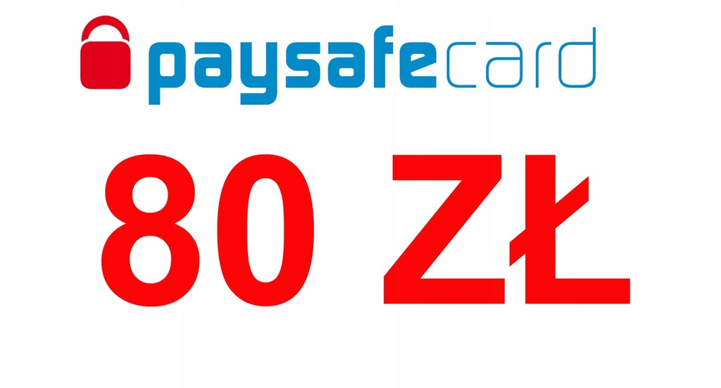 PAYSAFECARD PSC 80 ZŁ (50+30) PLN KOD PIN KARTA