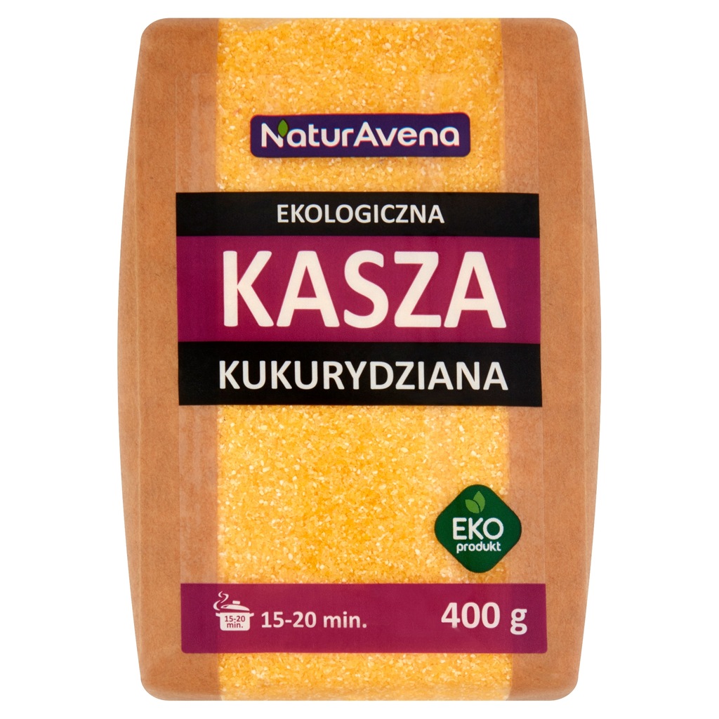 KASZKA KUKURYDZIANA BIO 400 g - NATURAVENA