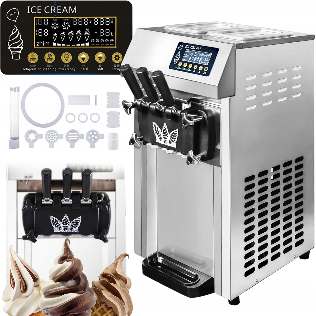 Maszyna do lodów włoskich Heckermann A126