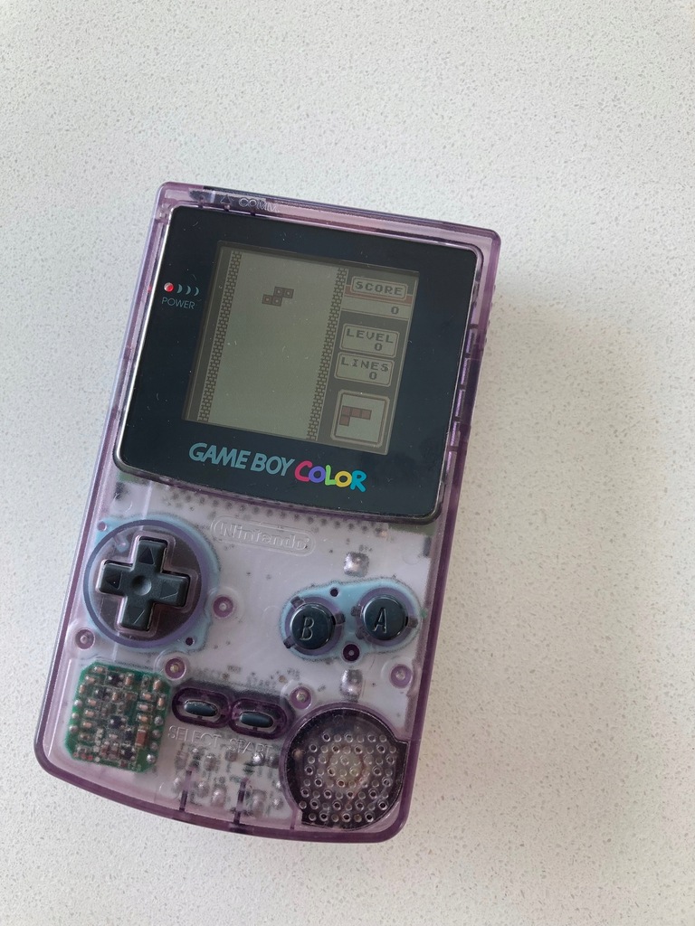 Nintendo Gameboy color+gra tetris super stan