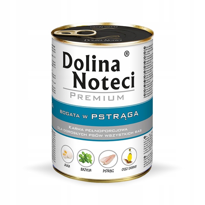 Dolina Noteci Premium Karma Mokra Pstrąg 400g