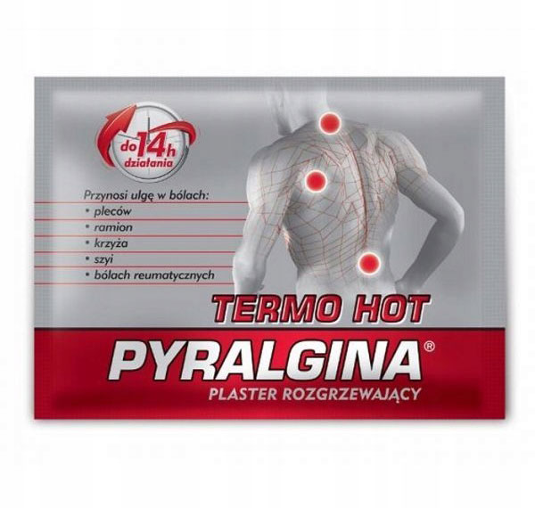 Pyralgina Thermo Hot plaster silnie rozgrzewający