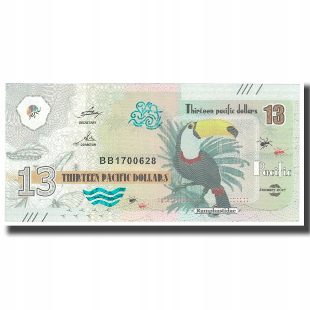 Banknot, Fiji, Dollar, 2017, 2017-01, UNC(65-70)