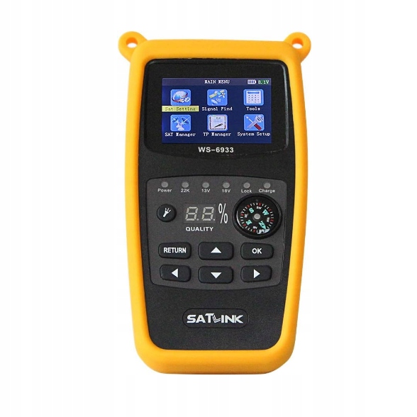 Miernik sygnału satelitarnego SATLINK WS-6933 TV SAT DVB-S2 950-2150 MHz