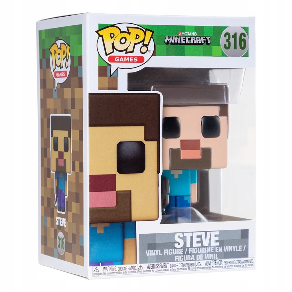 Funko pop best sale steve minecraft