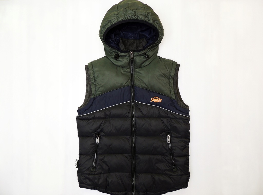 SUPERDRY RETRO VEST KAMIZELKA PREMIUM NOWY MODEL