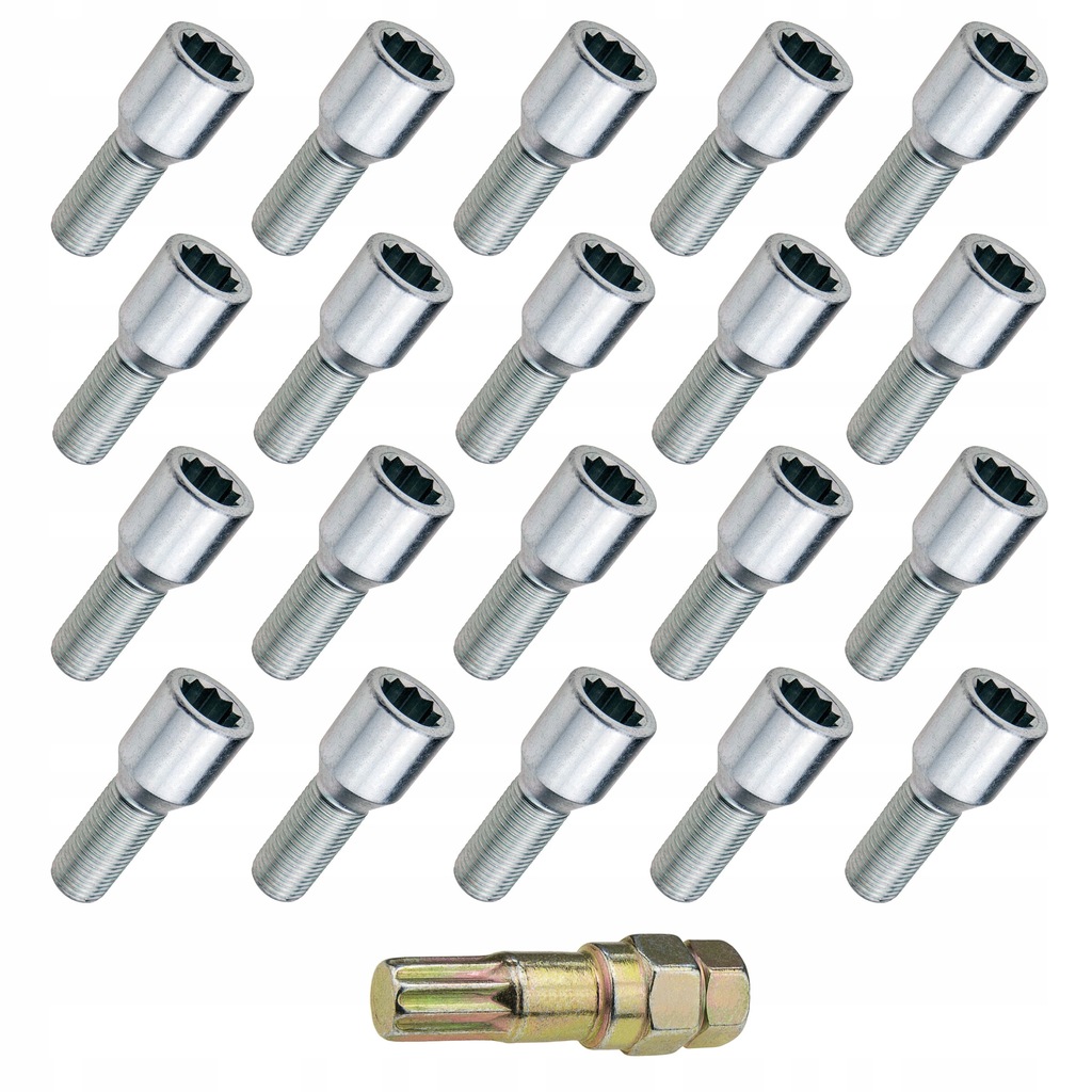 Śruby wąskie M14x1,5 do kół VW Passat CC 33mm TORX