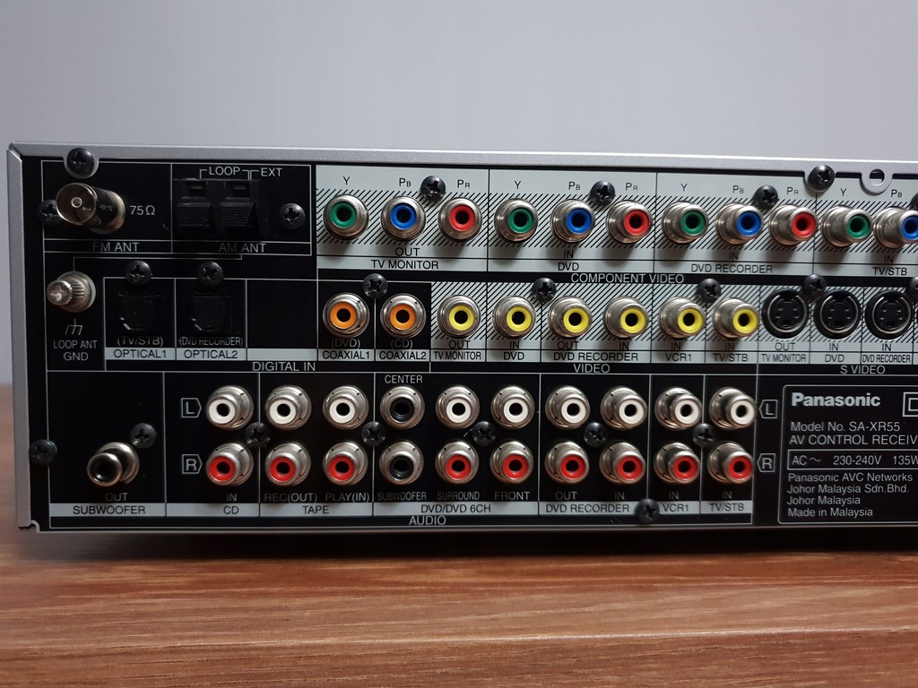 Amplituner Panasonic SAXR55 / 7.1 / WYSOKI MODEL 7777307611