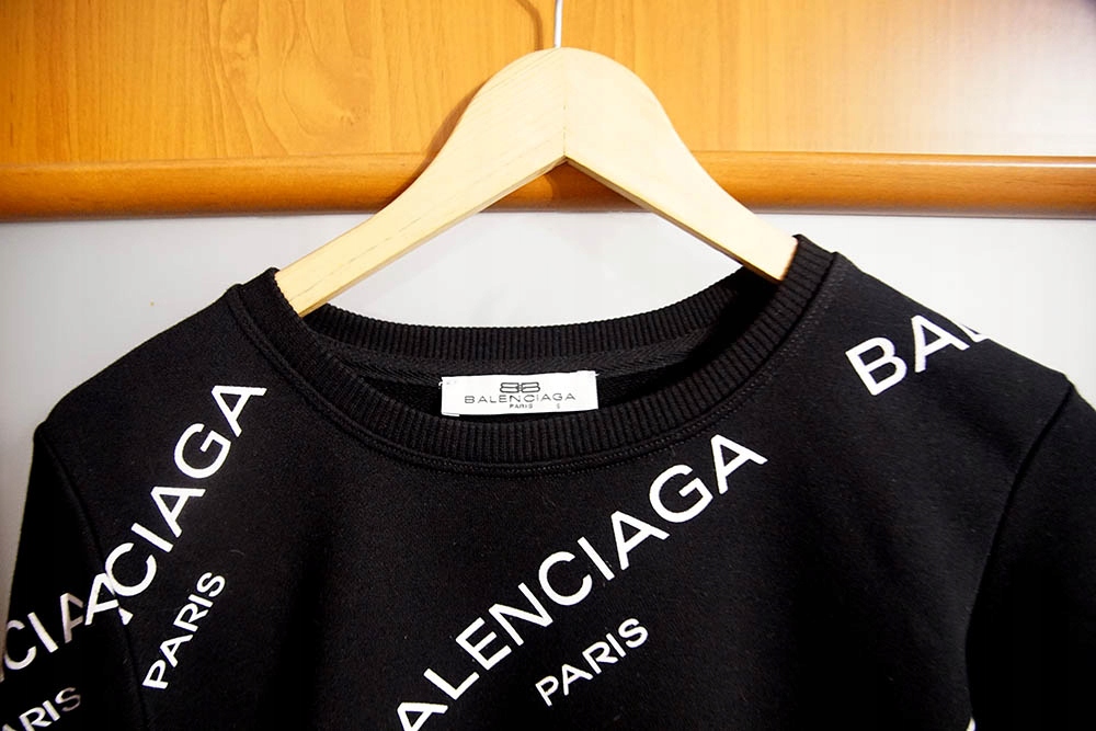 balenciaga paris bluza