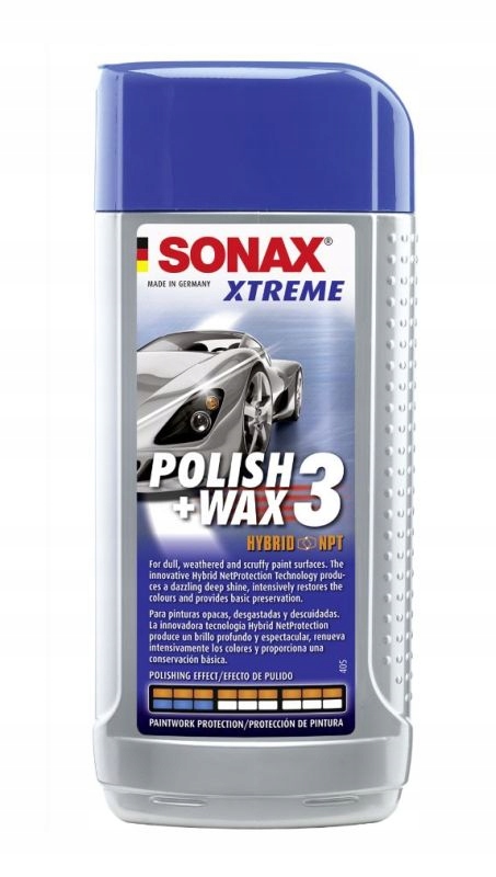 SONAX XTREME POLISH & WAX 3 NANOPRO 250 ML