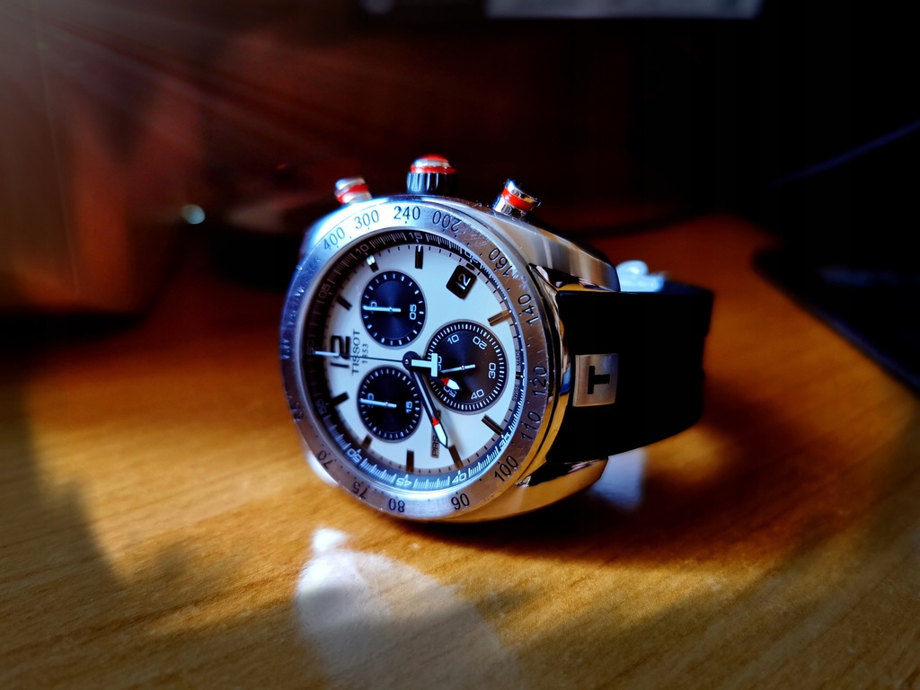 TISSOT PRS-330 CHRONOGRAPH SZAFIR 100M