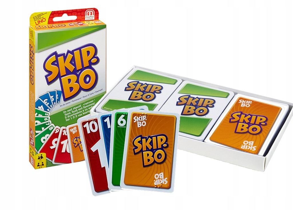 Skip Bo Gra Karciana 162 Karty Polska Instrukcja 7757952384 Oficjalne Archiwum Allegro