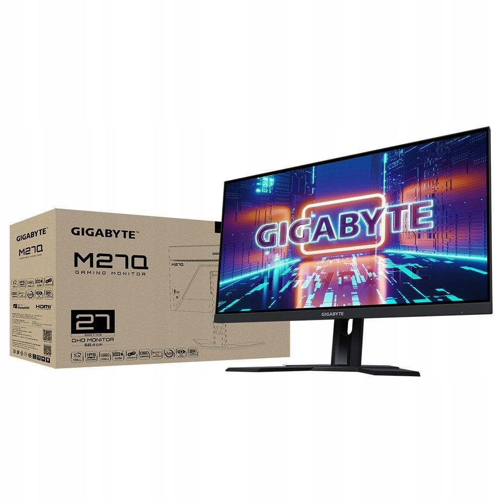 MONITOR GIGABYTE LED 27" M27Q 170Hz