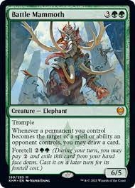 Karta Magic: The Gathering Battle Mammoth WIZARDS OF THE COAST