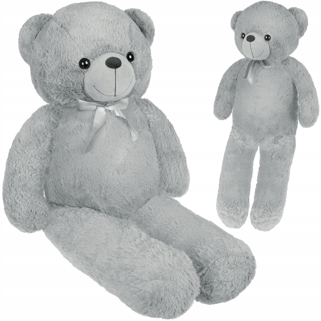 Купить Большой плюшевый мишка Teddy Bear 190 см, гигантский XXL, серый плюш: отзывы, фото, характеристики в интерне-магазине Aredi.ru