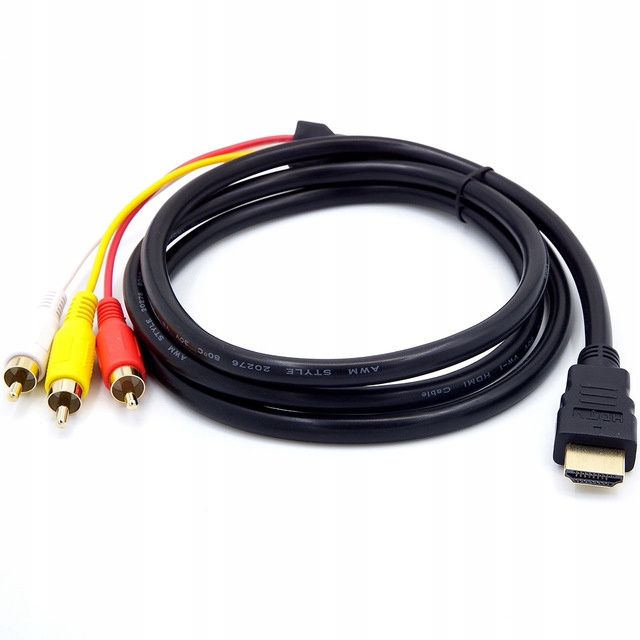 Kabel Hdmi Do Rca 7812945441 Oficjalne Archiwum Allegro