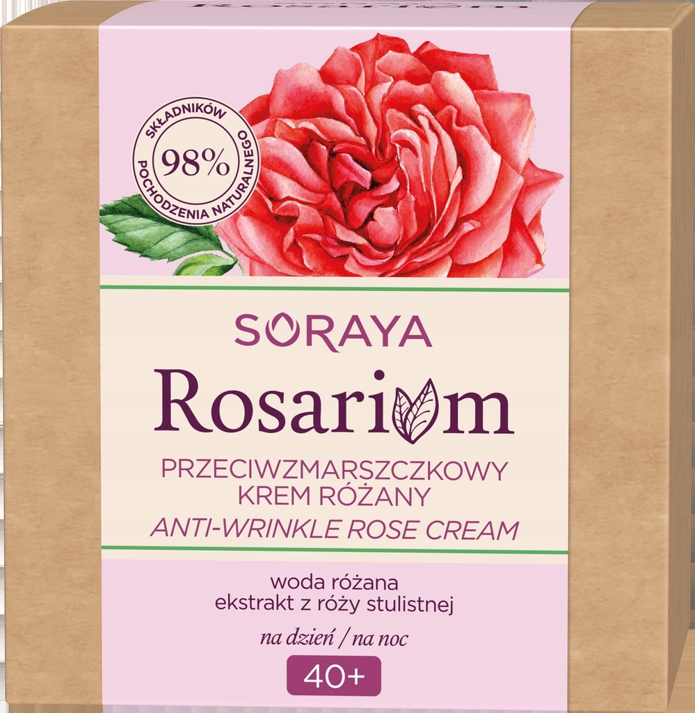 Soraya Rosarium Różany Krem przeciwzmarszczkowy 40